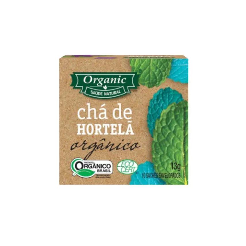 Organic Kit 3X: Chá Orgânico De Hortelã 10 Sachês