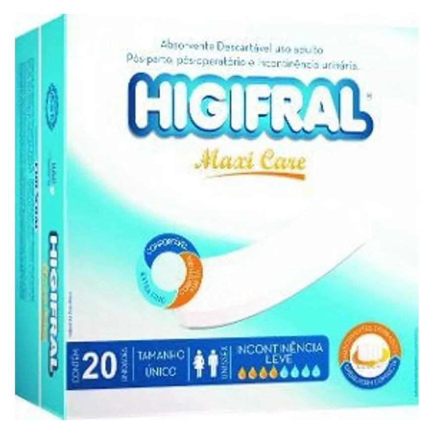 Higifral Absorvente para Incontinência Maxi Care