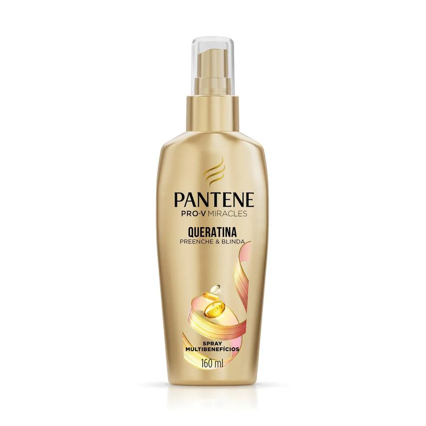 Pantene Spray Multibenefícios Miracles Queratina 160ml