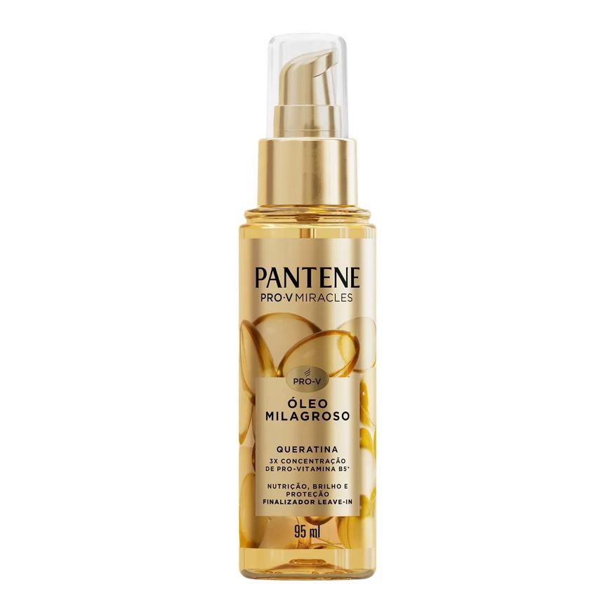 Pantene Óleo Milagroso Finalizador e Leave-in Miracles Queratina 95ml