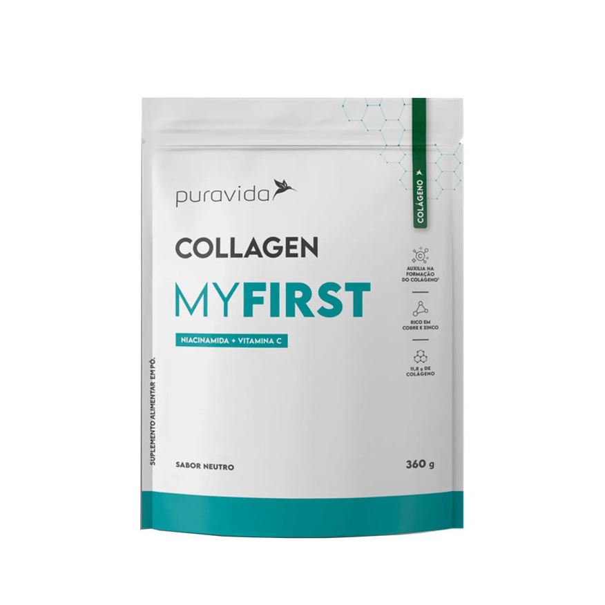 Puravida Colágeno em Pó Collagen My First Neutro 360g