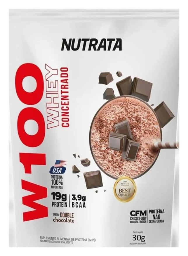 Nutrata Whey W100 Chocolate Sachê 30g