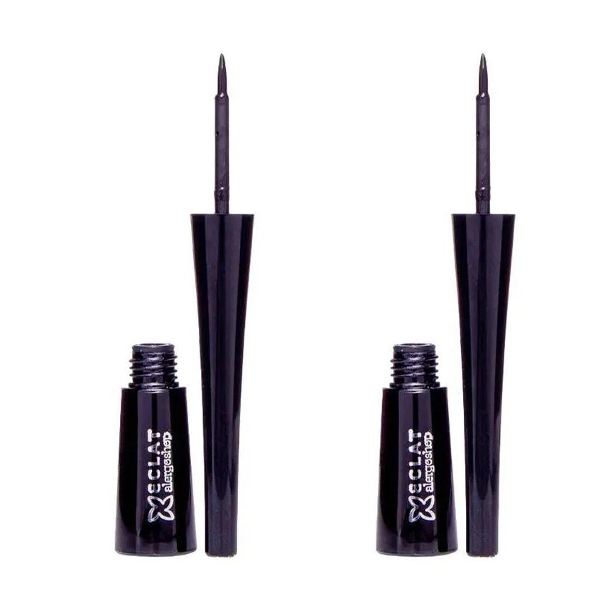 Alergoshop Kit 2 Delineadores Líquidos Preto Eclat