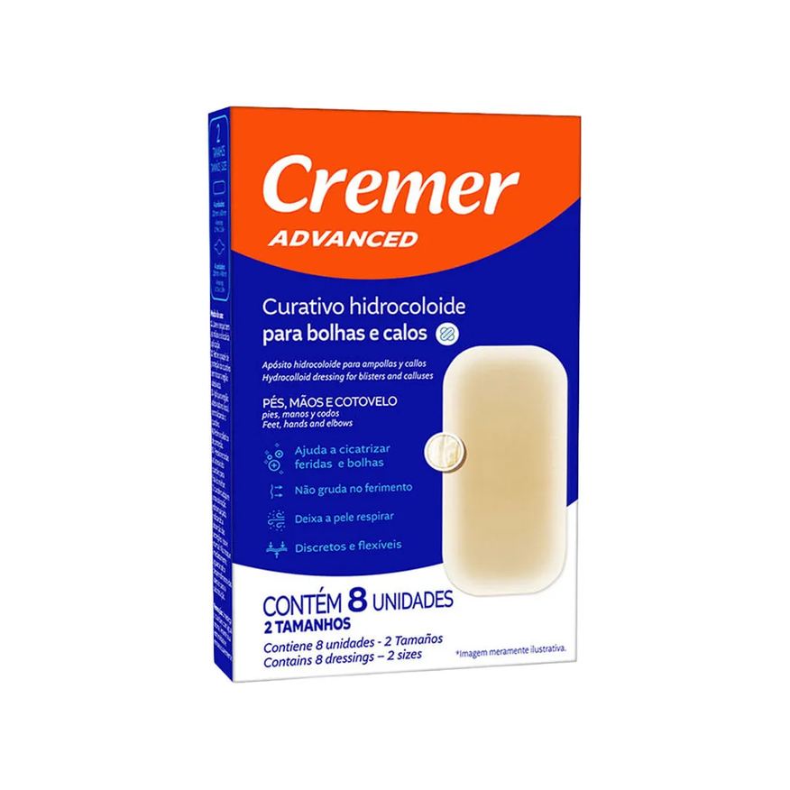 Para Curativo Bolhas E Calos Cremer Advanced 8 Unidades