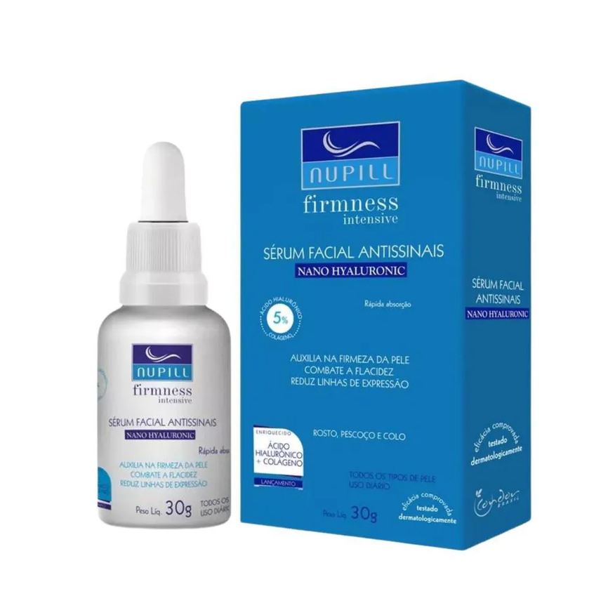 Nan Sérum Facial Antissinais Nupill Firmness Intensive Nano Hyaluronic 30g