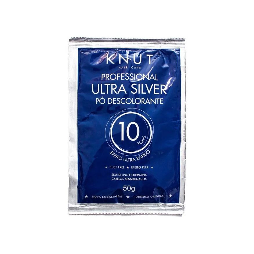 Knut Pó Descolorante Silver Ultra Premium Sache 50g