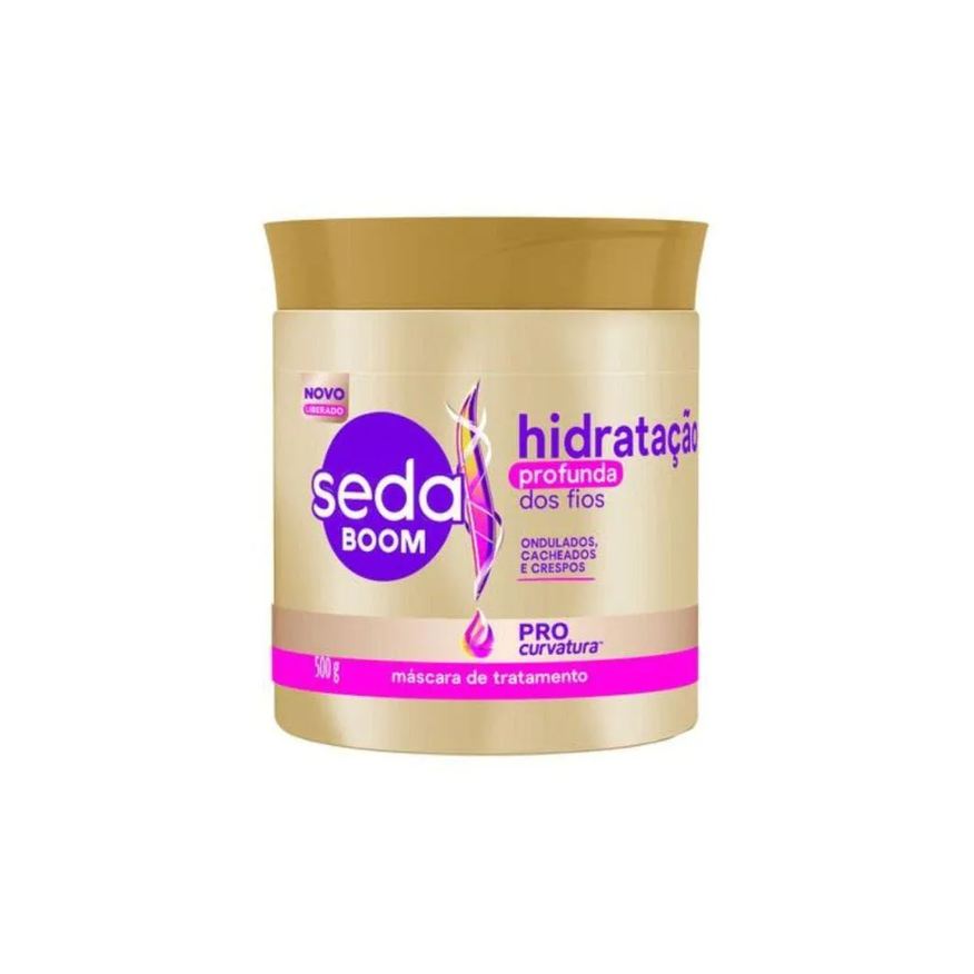 Seda Máscara Tratamento Boom Hidratacao Pro Curvatura 500g