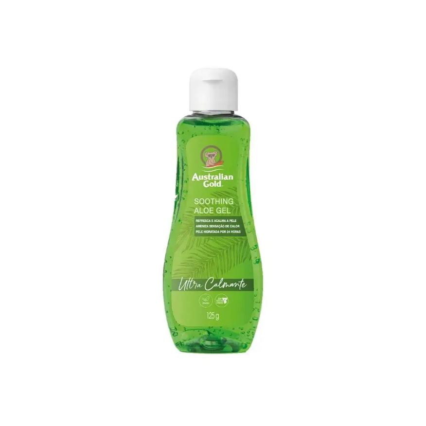 Pós-sol Gel Autralian Gold Soothing Aloe Gel Ultra Calmante 125g