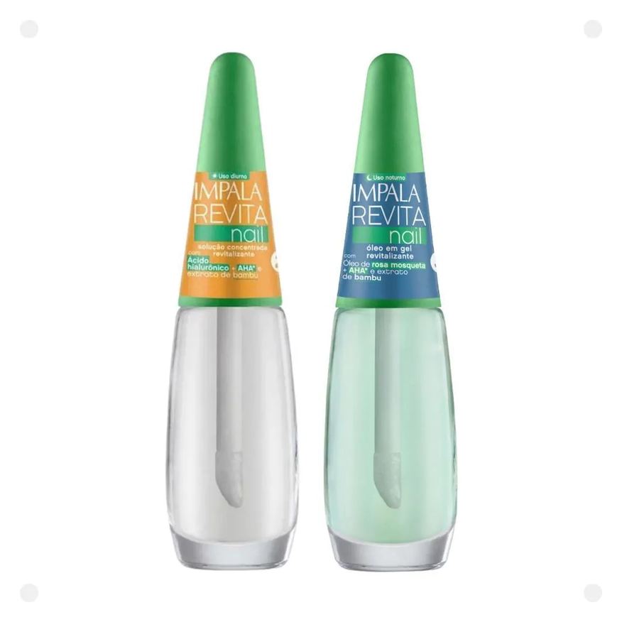 Impala Solução Concentrada + Óleo em Gel Revita Nail
