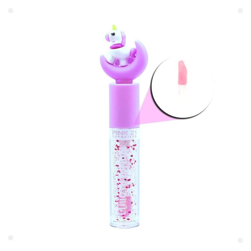 Pink 21 Lipgloss Mágico Unicorn Dream 03 4ml