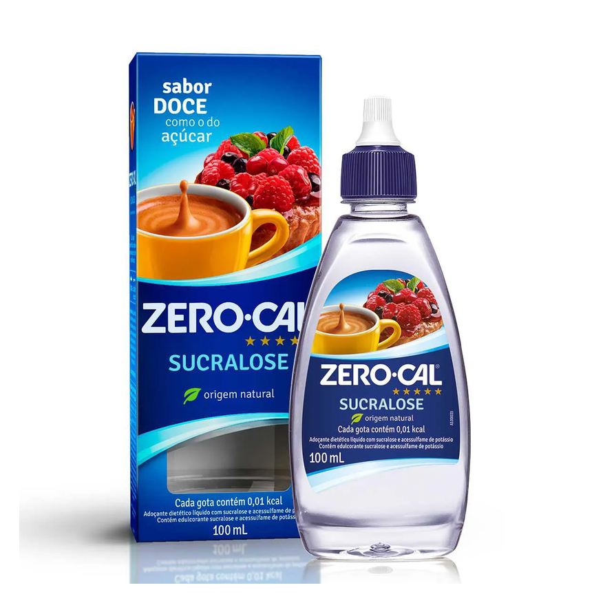 Zero-Cal Adoçante Sucralose com 100ml