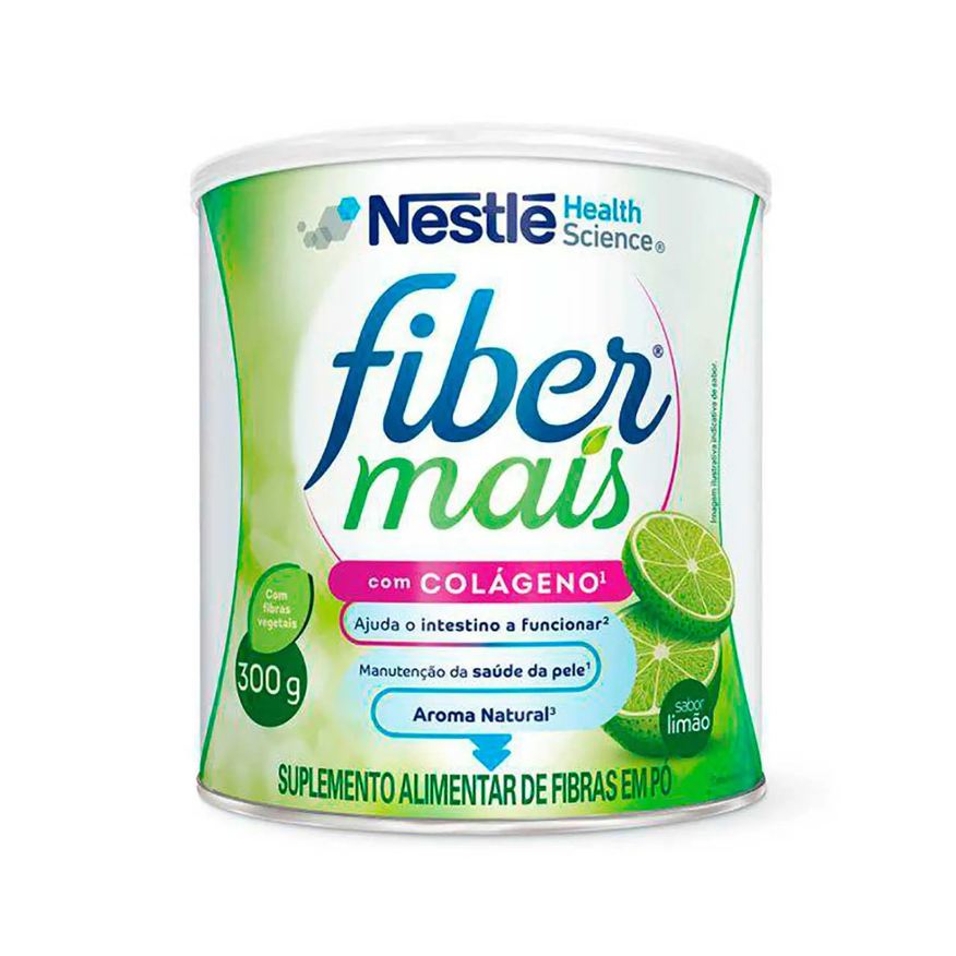 Intestinal Regulador FiberMais Colágeno e Mix de Fibras Limão com 300g