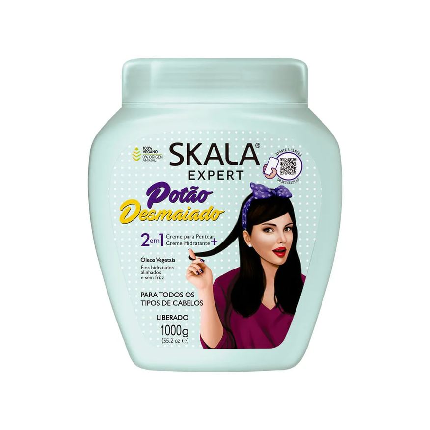 De Creme Tratamento Skala Expert Potao Desmaiado 2 Em 1 1000g