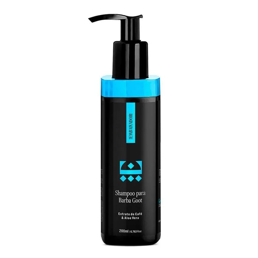 Óleo Kit para Barba Goot Wood + Shampoo Barba Goot Embaixador 200ml