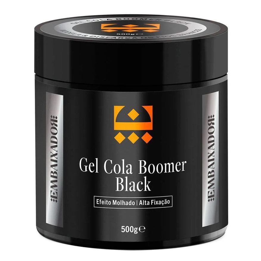 Cola Gel Boomer Black Embaixador 500g