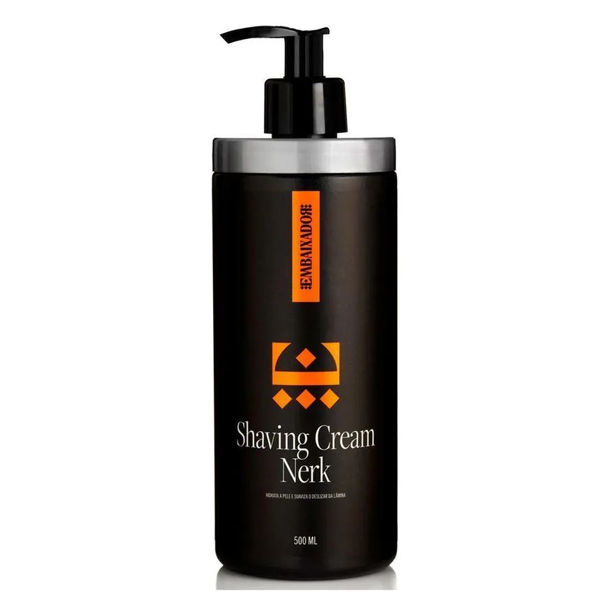 Gel Shaving Nerk + Shaving Cream Nerk Embaixador 750ml
