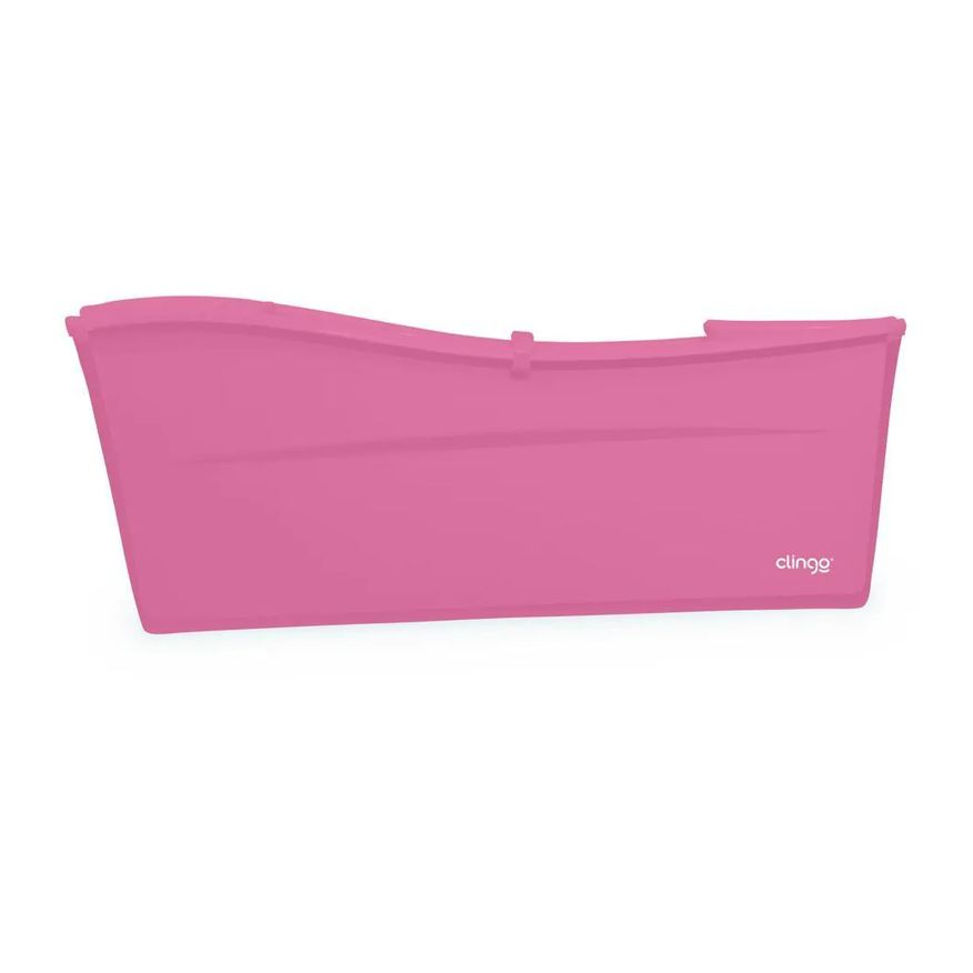Clingo Banheira Infantil Smart Dobrável Rosa
