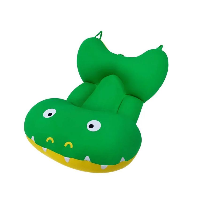 Baby Pil Almofada para Banho Bebê Jacaré Leo