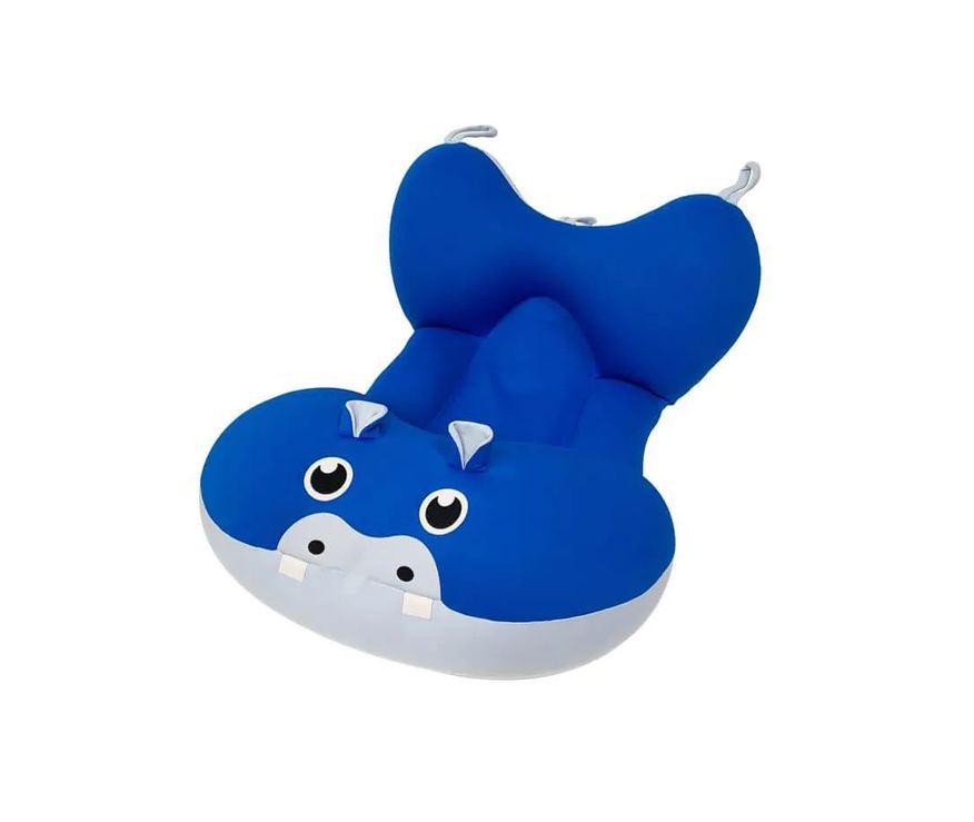 Baby Pil Almofada para Banho Bebê Hipopótamo Luca