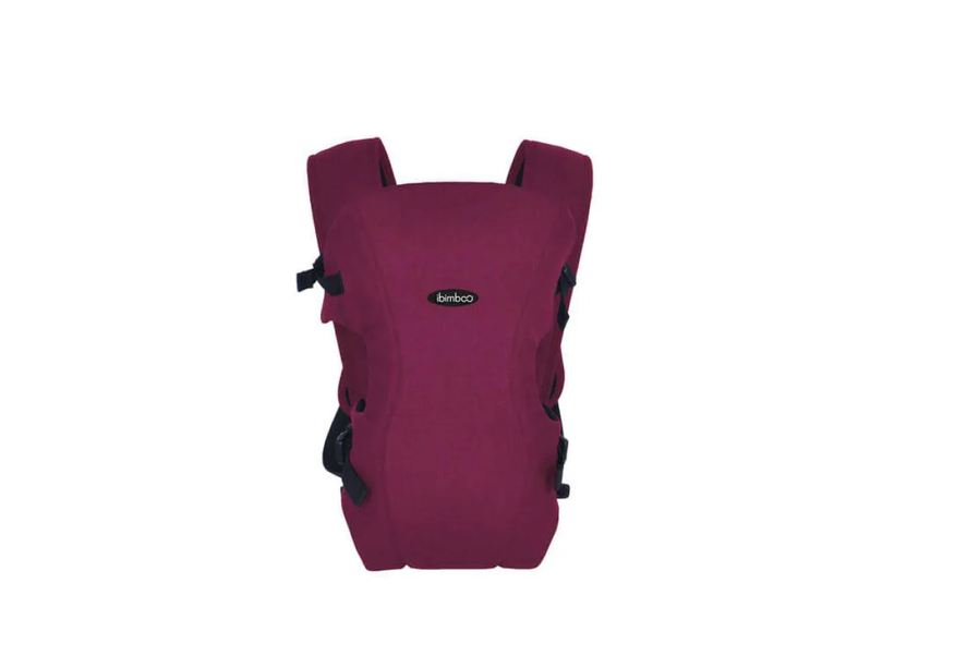 Ibimboo Canguru 3 em 1 Vermelho Marsala (antigo Rosa Escuro) 12kg