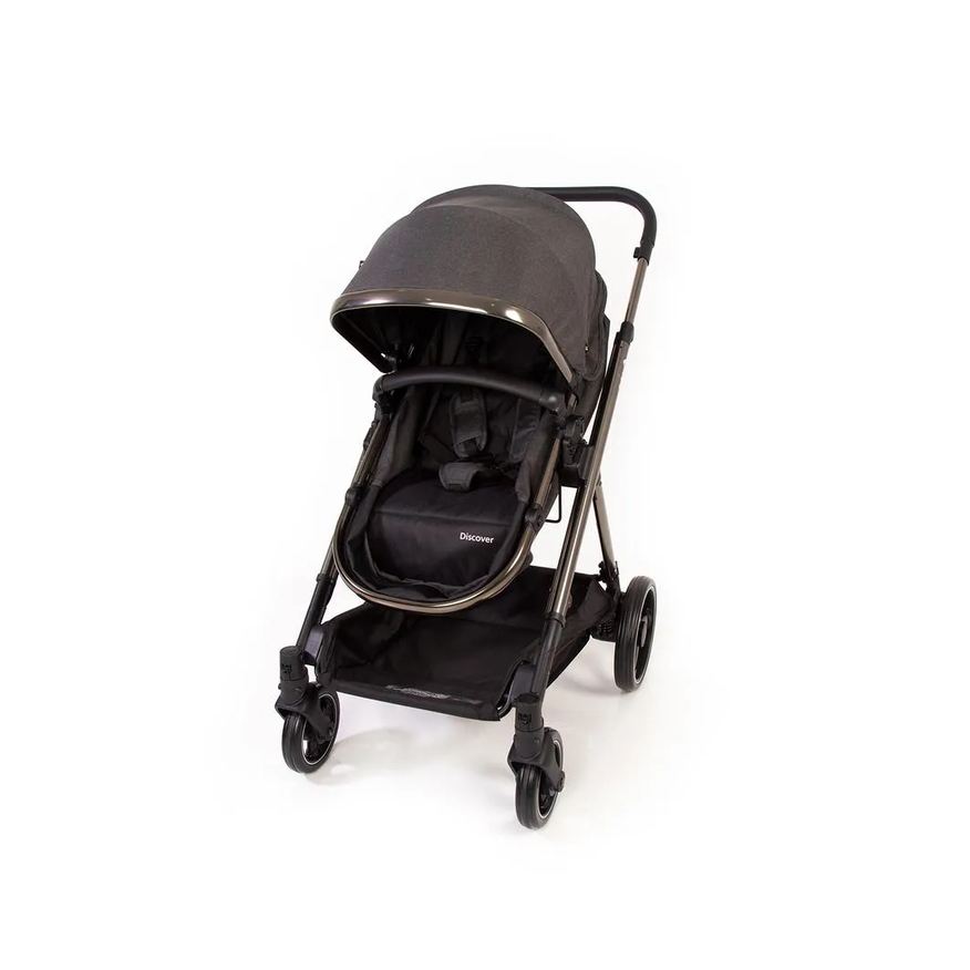 Safety 1st Carrinho de Bebê Discover Black Chrome
