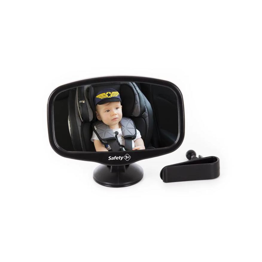 Safety 1st Espelho 2 em 1 Preto - Safety 1st