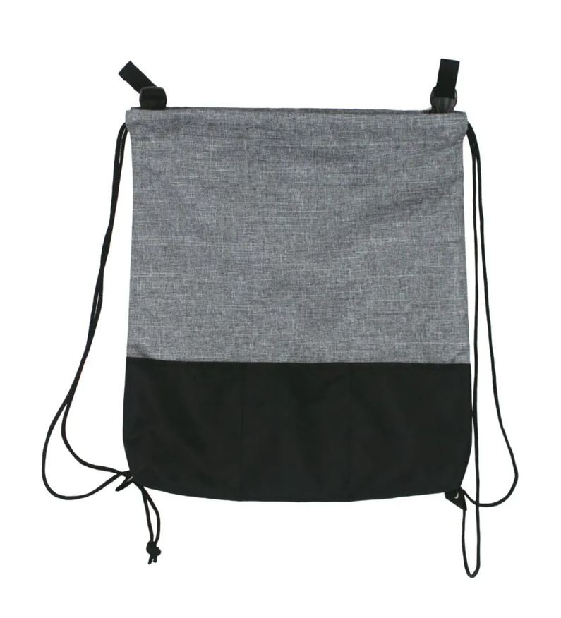 Kababy Bolsa para Carrinho Sempre-seco 2 em 1 Cinza e Preto