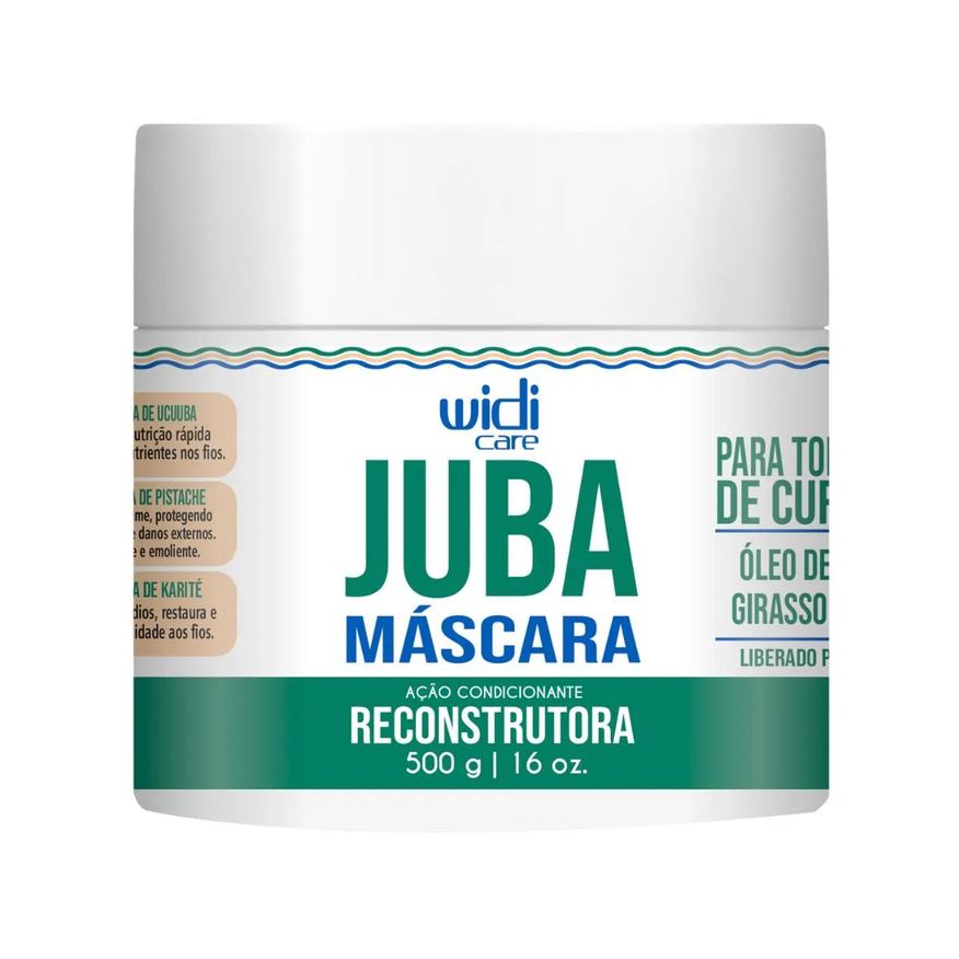 Widi Care Máscara Reconstrutora Condicionante Juba 500g