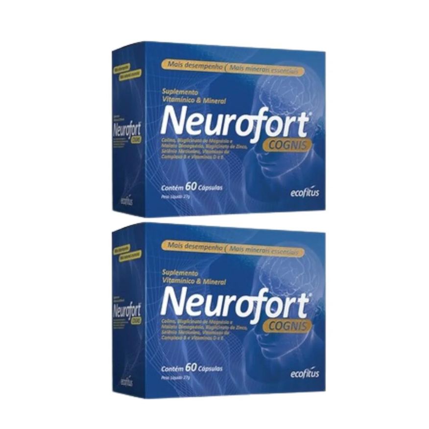 Ecofitus Kit C2 Suplemento Vitamínico Neurofort Cognis C60