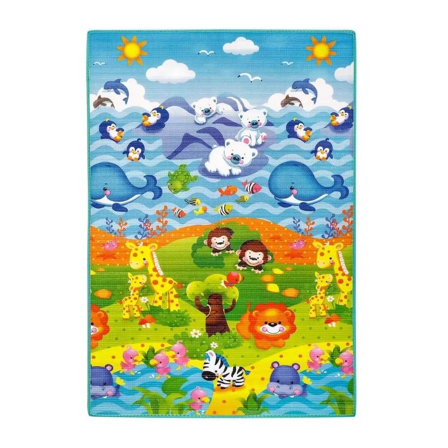 Ibimboo Tapete Epe Rolo Abcd Leão 200x180cm