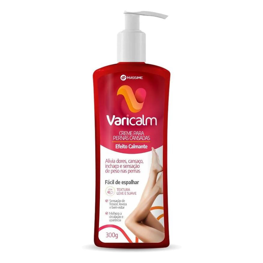 Massime Varicalm Creme para Pernas Cansadas 300g