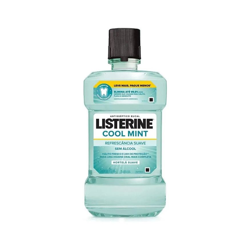 Listerine Enxaguatório Bucal Zero 500ml