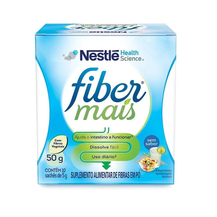 Alimentar Suplemento De Fibras Fibermais Sem Sabor 50g