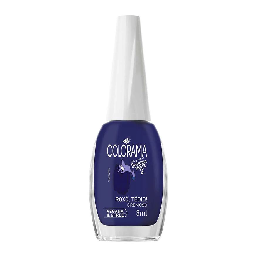 Colorama Esmalte Cremoso Divertidamente 8ml - Roxo Tédio