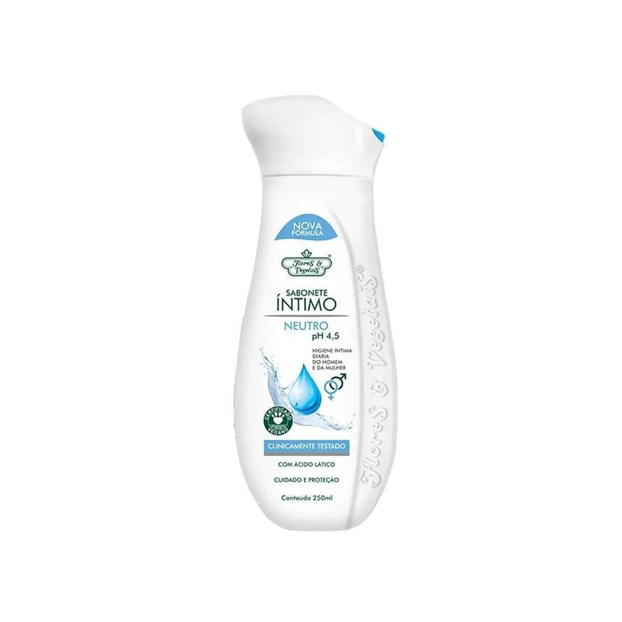 Flores e Vegetais Sabonete Íntimo Neutro 250ml