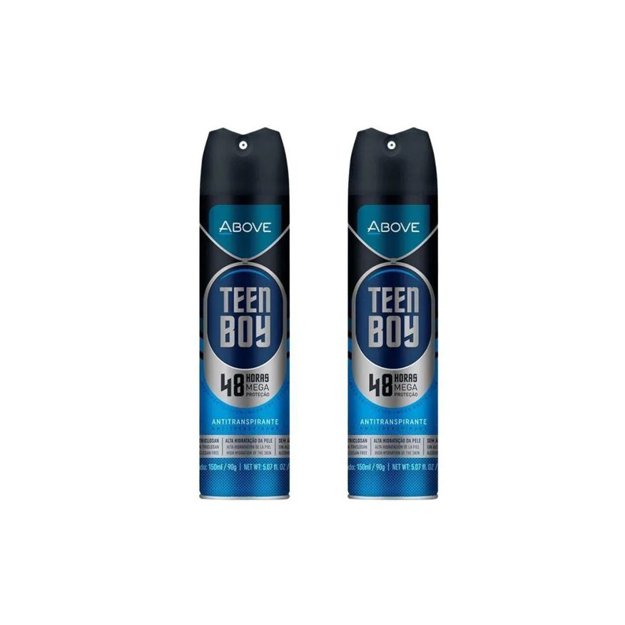 Above Desodorante Aero 150ml Masc Teen Boy - Kit C/ 2un