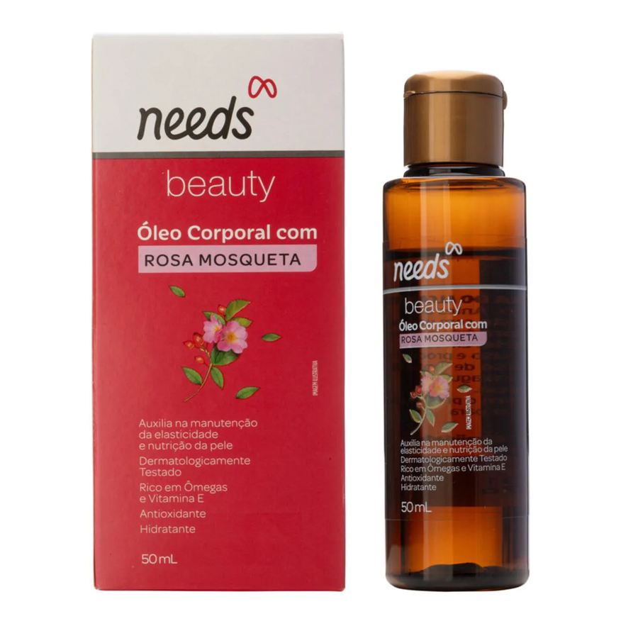Needs Óleo de Rosa Mosqueta Corporal Beauty 50ml