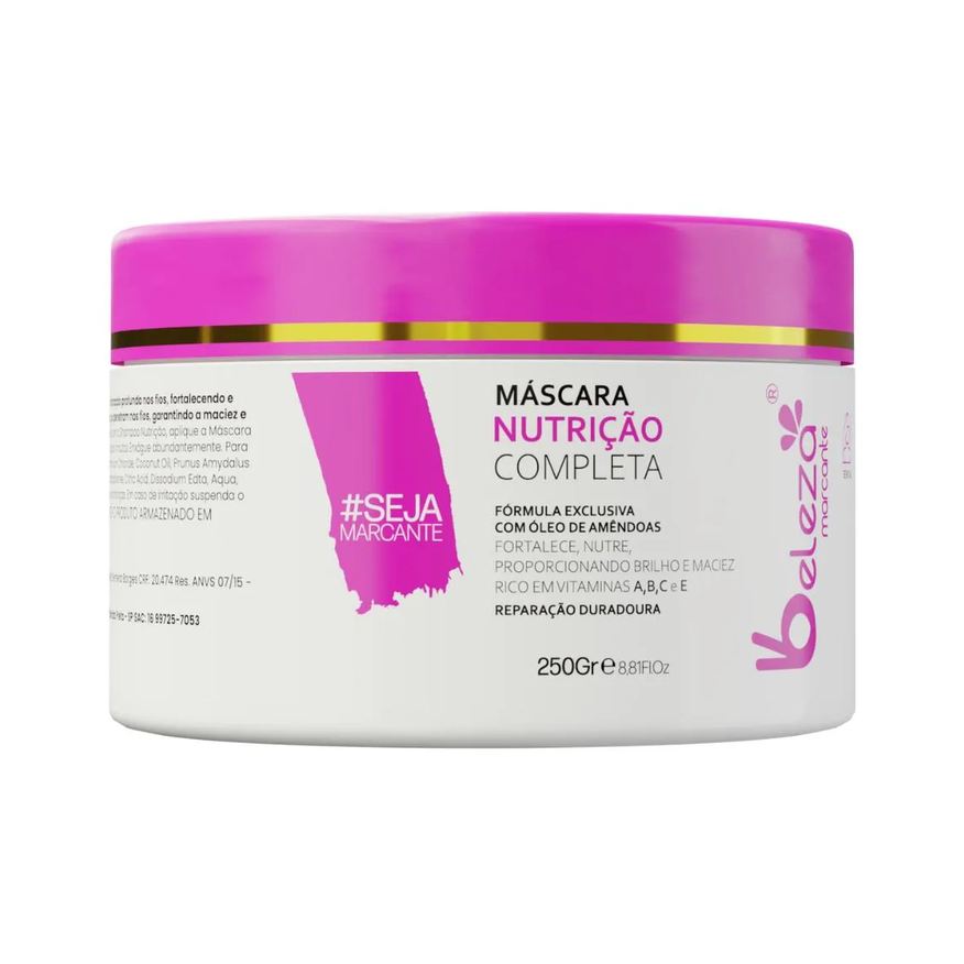 Beleza Marcante Mascara Capilar Nutrição Completa 250g