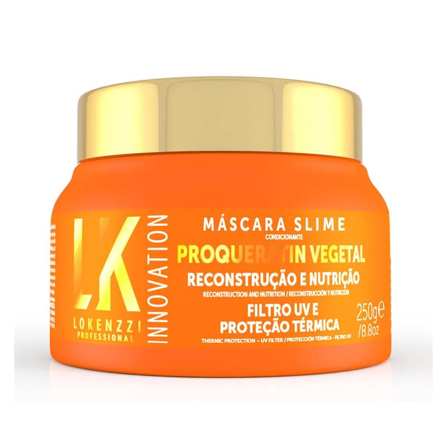 Lokenzzi Máscara Reconstrução Proqueratin Vegetal 250g