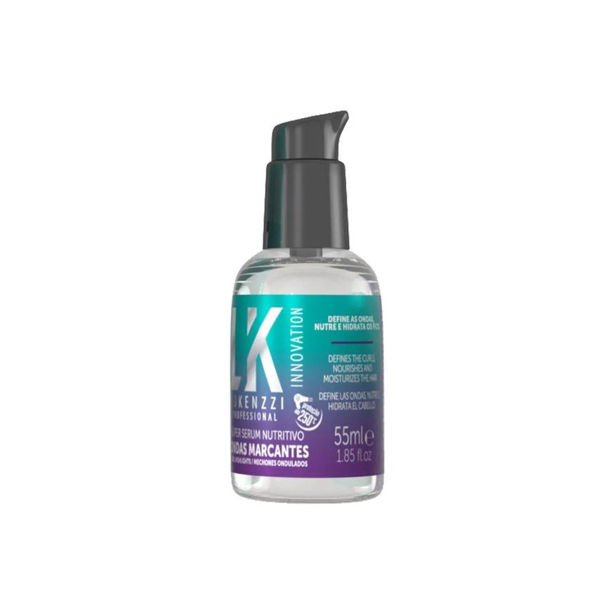 Lokenzzi Serum Cabelos Ondulados Ondas Marcantes 55ml
