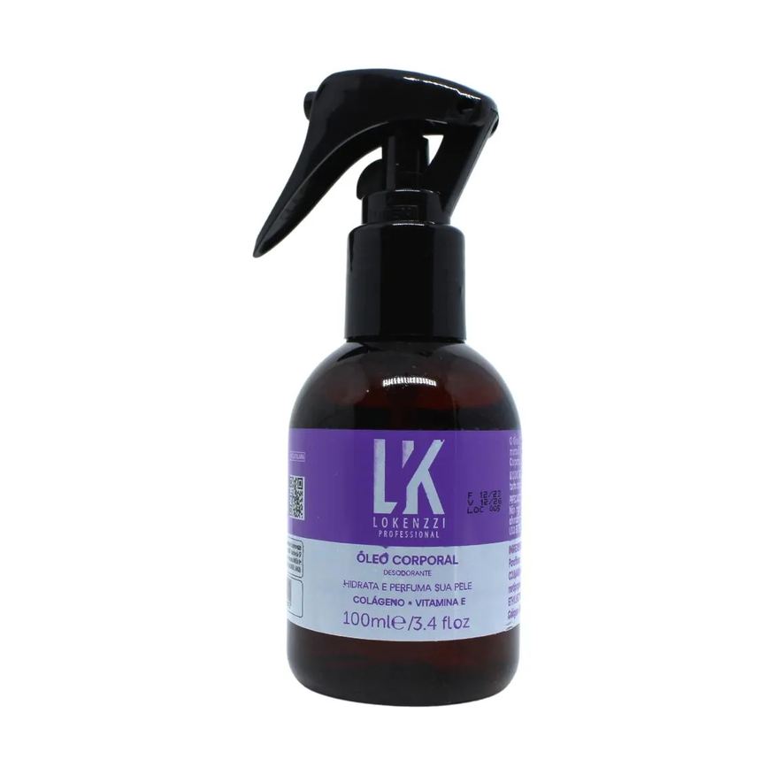 Lokenzzi Óleo Corporal Hidratante Desodorante 100ml