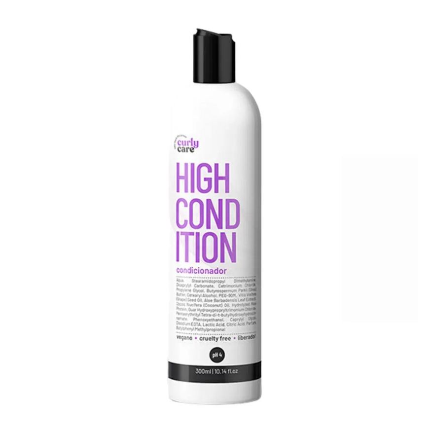 Curly Care Condicionador Cachos Vegano High Condition 300ml