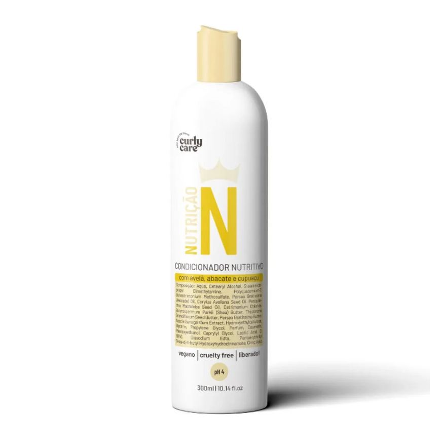 Curly Care Condicionador N Nutrição Cacheados Crespos Maciez 300ml