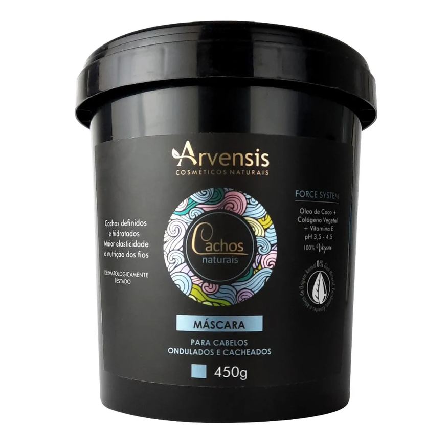 Arvensis Máscara de Hidratação Ondulados e Cacheados 450g
