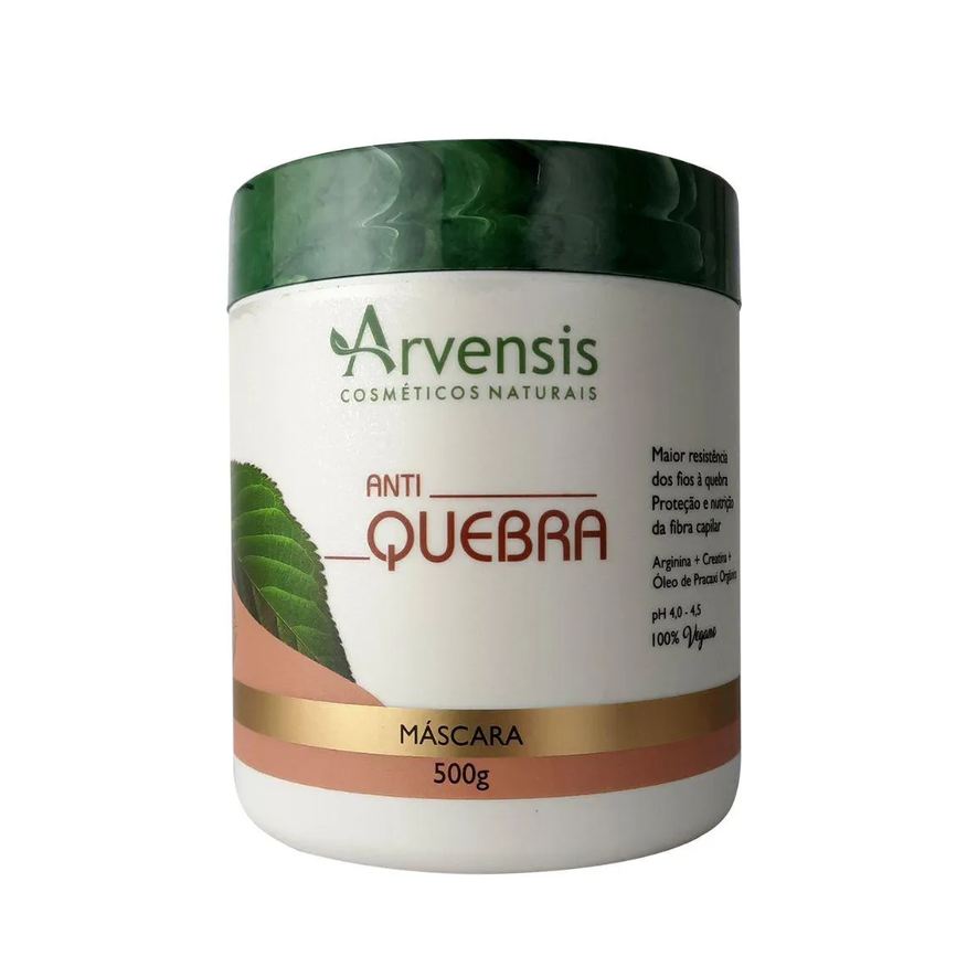 Arvensis Mascara Capilar Antiqueda Antiquebra Vegano 500g