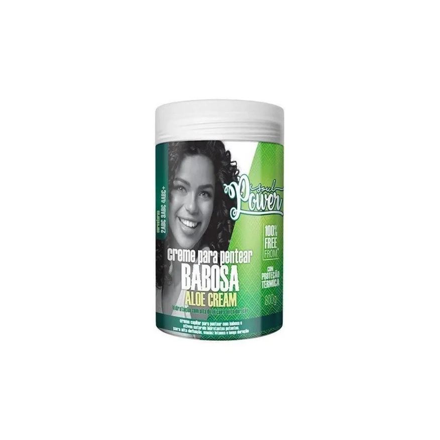Soul Power Creme de Pentear Babosa Aloe Cream 800g