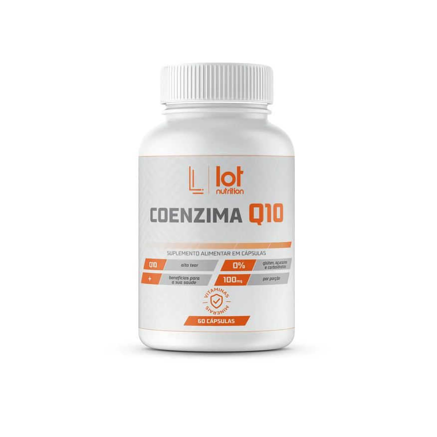 Lot Nutrition Coenzima Q10 100mg 60 cápsulas