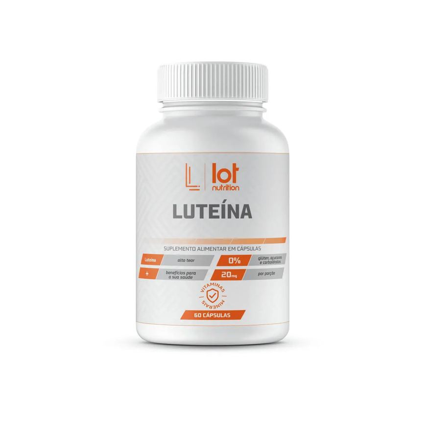 Lot Nutrition Luteína 20mg - 60 cápsulas