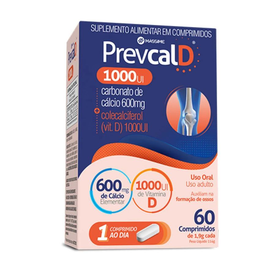 Massime Prevcal D 600mg+1.000ui 60cpr