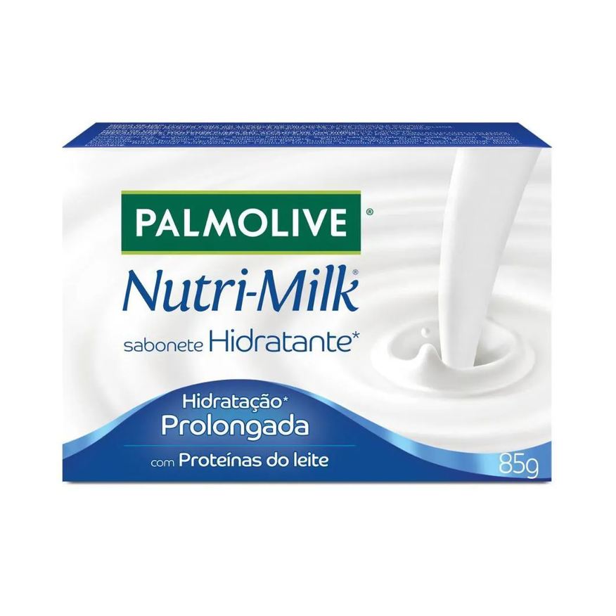 Palmolive Sabonete Hidratante em Barra Nutri-Milk Hidratação Prolongada 85g